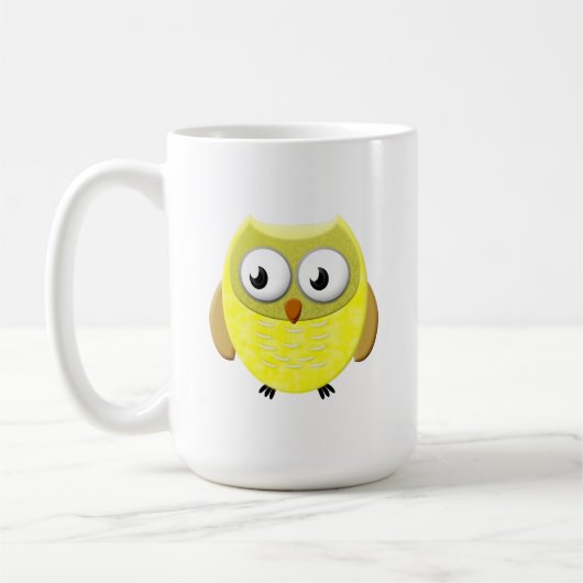 Mug Dessin de bébé hibou (Gauche)