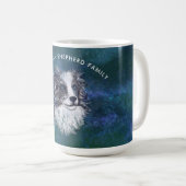 Mug Dessin de berger australien (Devant droit)