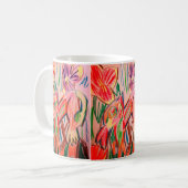 Mug Dessin de caméléon de la forêt tropicale (Devant gauche)
