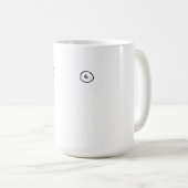 Mug Dessin de caricature (Devant droit)