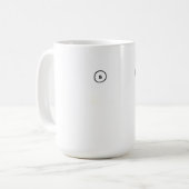 Mug Dessin de caricature (Devant gauche)