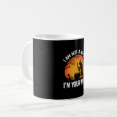 Mug Dessin de chaudron de sorcière drôle de Halloween (Devant gauche)