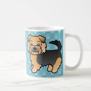 Mug Dessin de chien de bande dessinée Norfolk Terrier