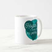 Mug Dessin de chien de podenco amusant Slogan Coffee M (Devant droit)