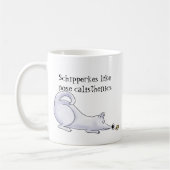 Mug Dessin de Chien Schipperke (Gauche)