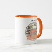 Mug Dessin de Chillin avec AMIS™ (Devant droit)