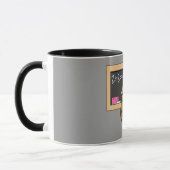 Mug Dessin de chouette écolière (Gauche)