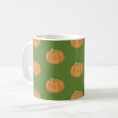 Mug Dessin de citrouille (Devant gauche)