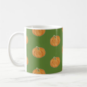 Mug Dessin de citrouille