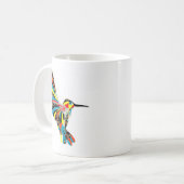 Mug dessin de colibri (Devant gauche)
