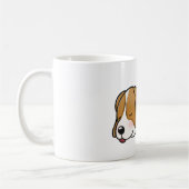 Mug Dessin de couchage beagle (Gauche)