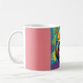 Mug Dessin de dessin de peinture Gorilla Pop (Gauche)