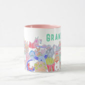 Mug Dessin de dessin pour enfants de Sneaky Fox (Centre)