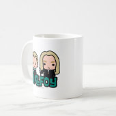 Mug Dessin de Draco et Lucius Malfoy (Devant gauche)