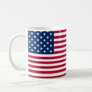 Mug Dessin de fierté de drapeau américain USA