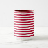 Mug Dessin de fierté du drapeau américain USA (Centre)