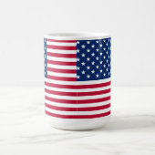 Mug Dessin de fierté du drapeau américain USA (Centre)