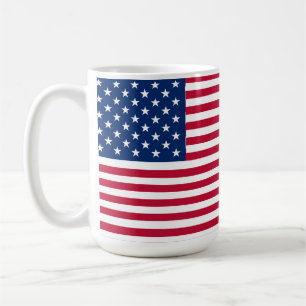 Mug Dessin de fierté du drapeau américain USA