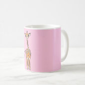 Mug Dessin de girafe, animaux de safari (Devant droit)