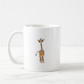 Mug Dessin de girafe mignon, animaux de safari  (Gauche)