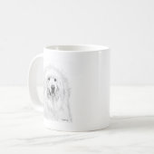 Mug Dessin de Grands Pyrénées (Devant gauche)