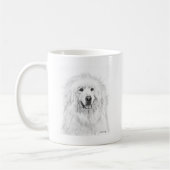 Mug Dessin de Grands Pyrénées (Gauche)