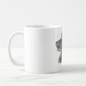 Mug Dessin de graphite de Newfie (Gauche)