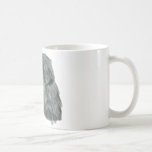 Mug Dessin de graphite de Newfie
