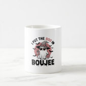 Mug Dessin de gravure vintage Halloween fantôme Boujee (Centre)