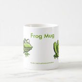 Mug Dessin de grenouille verte (Centre)