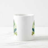 Mug Dessin de grenouille verte (Centre)