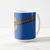 Mug Dessin de guitare (Devant droit)