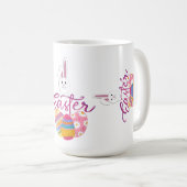 MUG DESSIN DE JOUR DE PÂQUES HEUREUX (Devant droit)