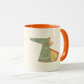 Mug Dessin de Kimono semi-fini (Devant droit)