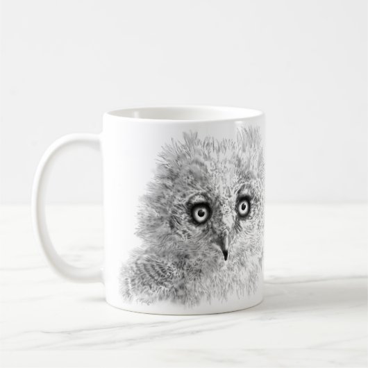 Mug Dessin de la grande corne (Gauche)