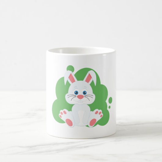 Mug Dessin de lapin de dessin (Centre)