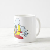 Mug Dessin de l'avion (Devant droit)