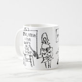 Mug Dessin de l'école de formation de la police britan (Devant gauche)