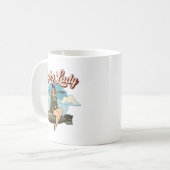 Mug Dessin de nez de bombardier de la Seconde Guerre m (Devant gauche)