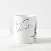 Mug Dessin de Noël (Devant gauche)