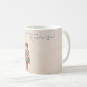 Mug Dessin de Noël Vintage Grand-mère (Devant droit)