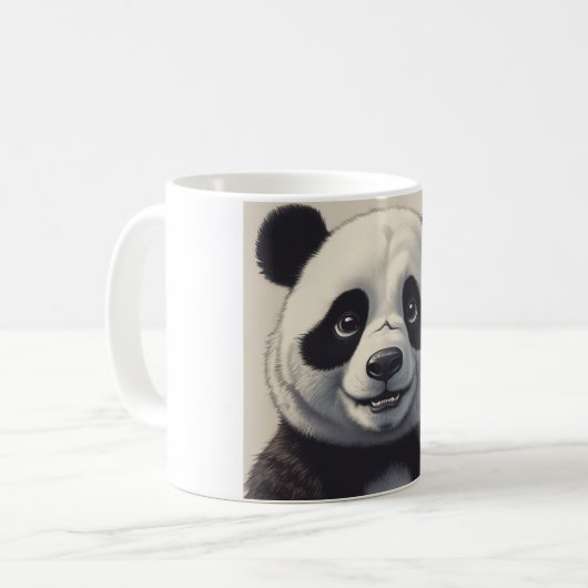 Mug Dessin de Panda (Devant gauche)