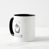 Mug Dessin de pingouin de la coupe de café (Devant gauche)