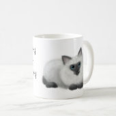 Mug Dessin de Ragdoll (Devant droit)