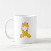 Mug Dessin de ruban doré (Gauche)