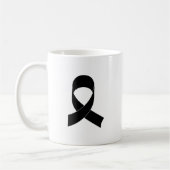 Mug Dessin de ruban noir (Gauche)