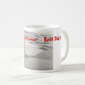 Mug Dessin de sapeur-pompier - le meilleur papa jamais (Devant droit)