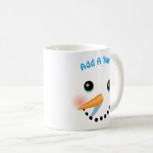 Mug Dessin de Snowman cool (Devant droit)