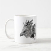 Mug Dessin d'Eagle de harpie (Gauche)
