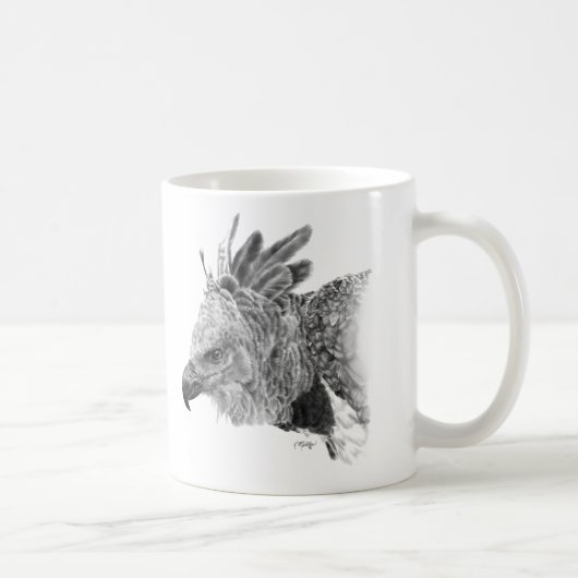 Mug Dessin d'Eagle de harpie (Droite)